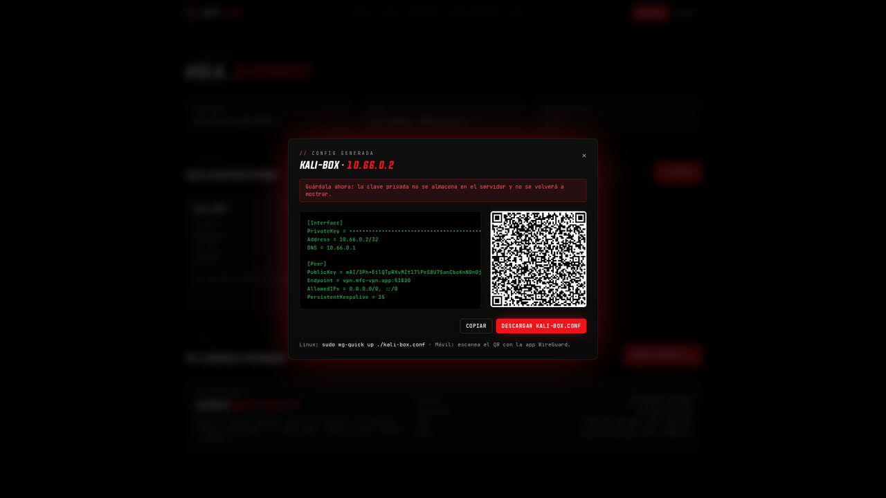 Config + QR